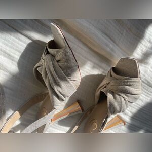 Elegant Women's Cream Heels